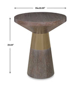 Flute Accent Table - undefined