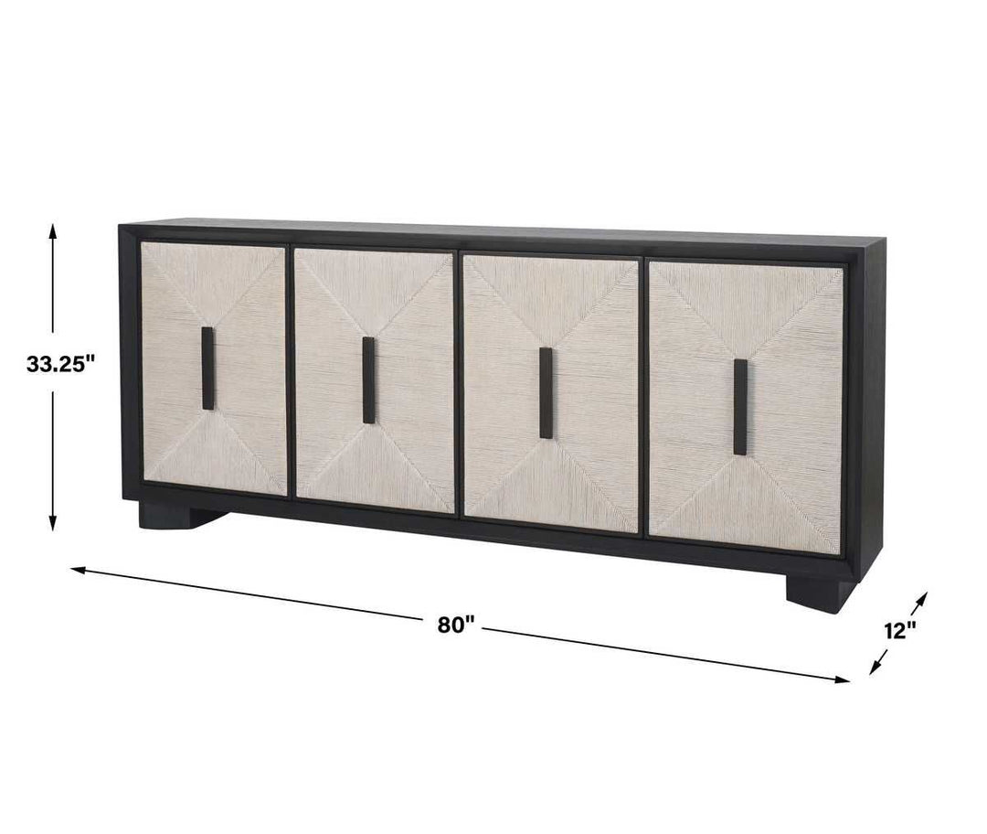 Show Me The Ropes 4 Door Cabinet - undefined
