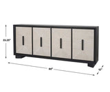 Show Me The Ropes 4 Door Cabinet - undefined