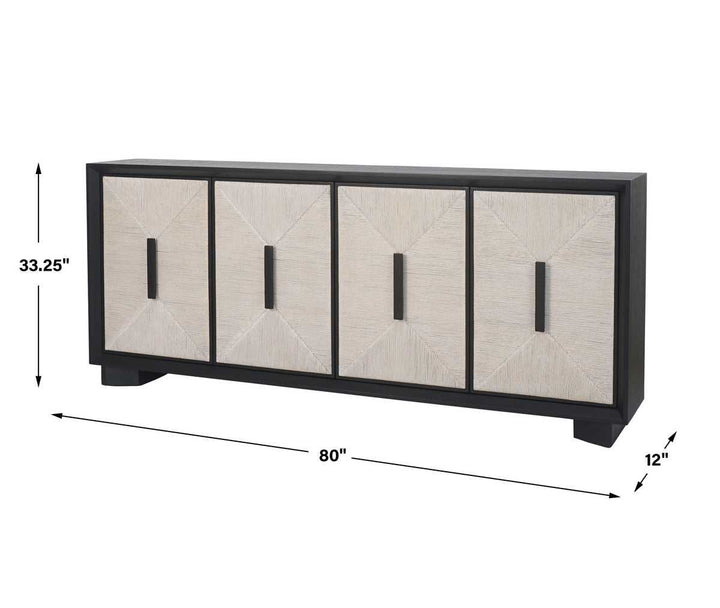 Show Me The Ropes 4 Door Cabinet - undefined