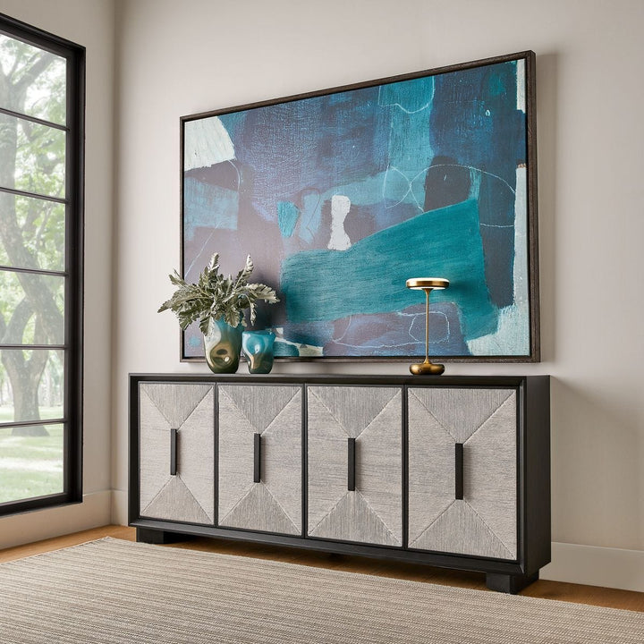 Show Me The Ropes 4 Door Cabinet - undefined