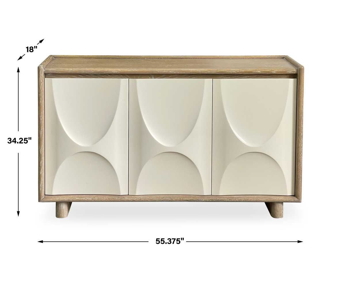 Swoosh 3 Door Cabinet - undefined