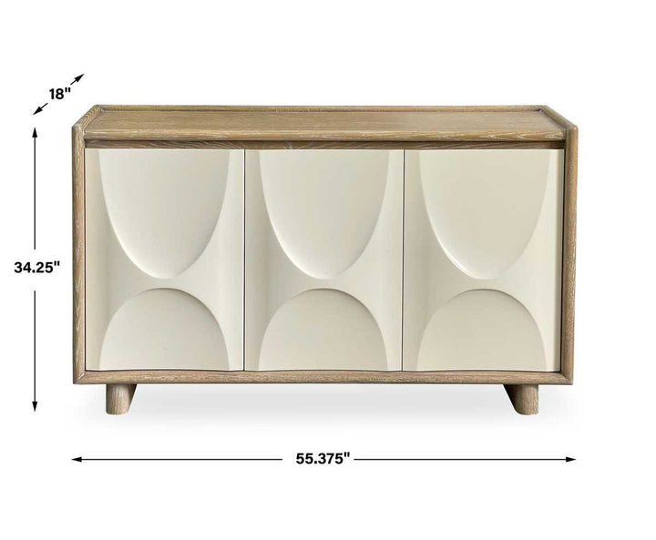 Swoosh 3 Door Cabinet - undefined