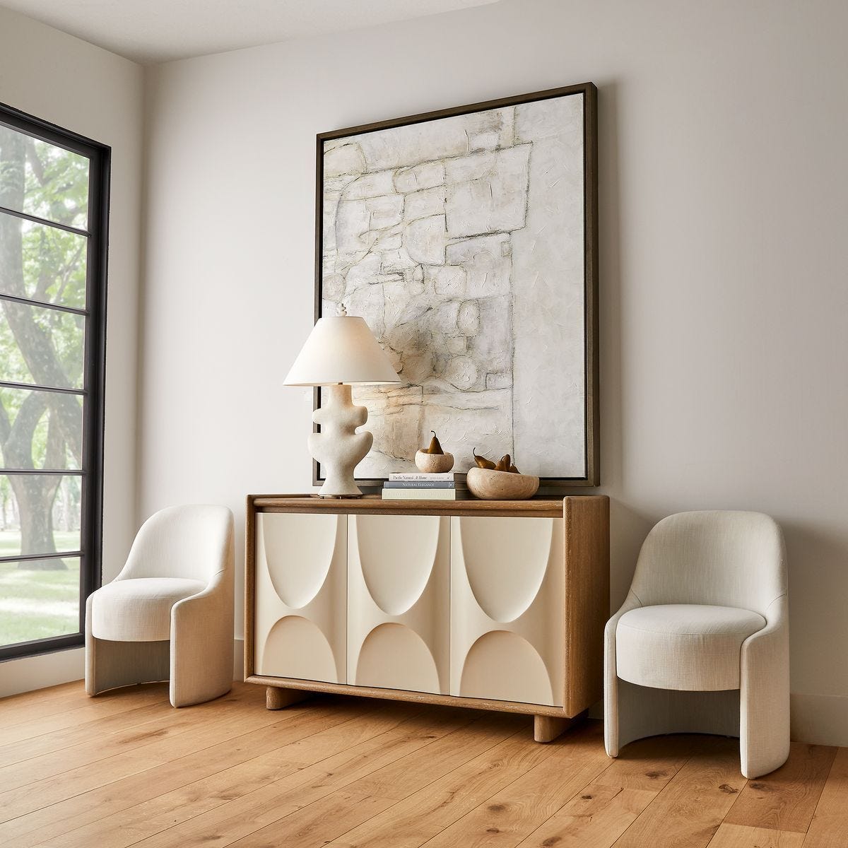 Swoosh 3 Door Cabinet - undefined
