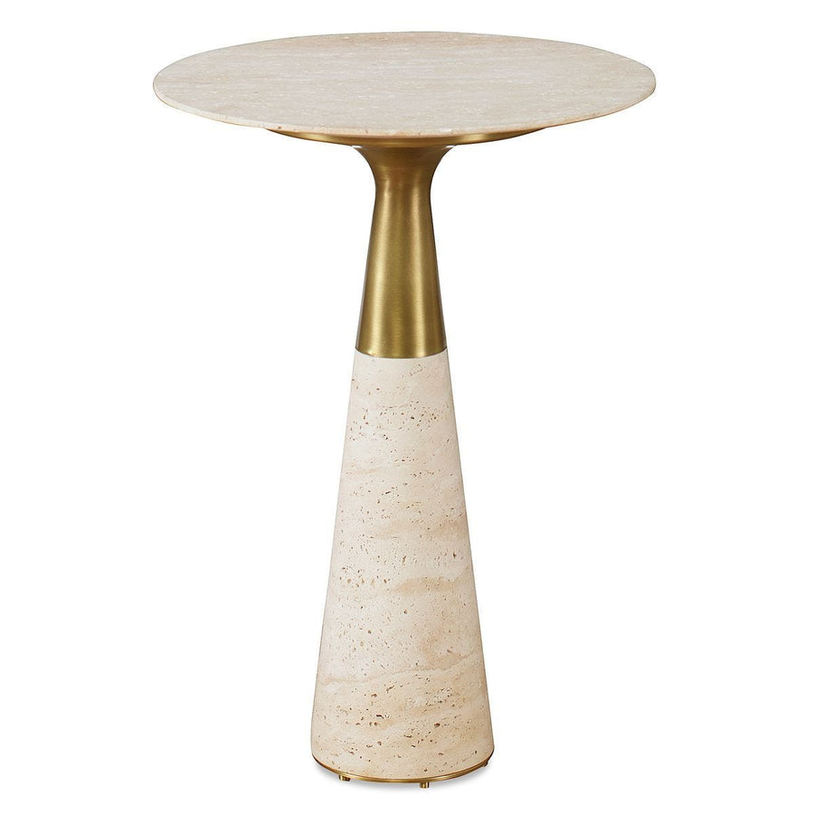 Pier avlastningsbord – Beige travertin
