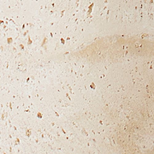 Pier Accent Table - Beige Travertine - undefined