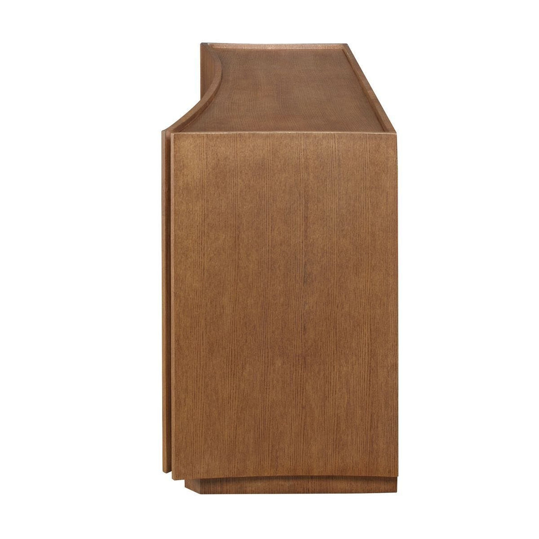 High Light, Lighted 4 Door Console Cabinet - undefined