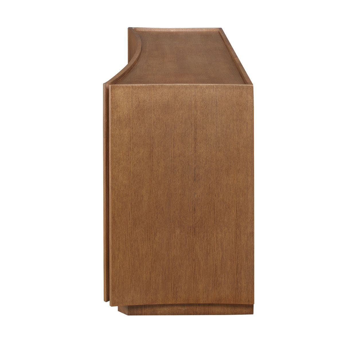 High Light, Lighted 4 Door Console Cabinet - undefined