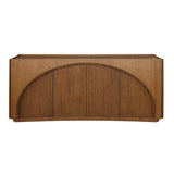 High Light, Lighted 4 Door Console Cabinet - undefined