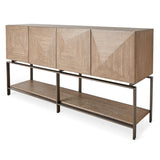 Trapezoid 4 Door Cabinet - undefined