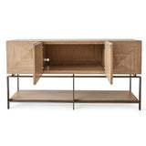 Trapezoid 4 Door Cabinet - undefined
