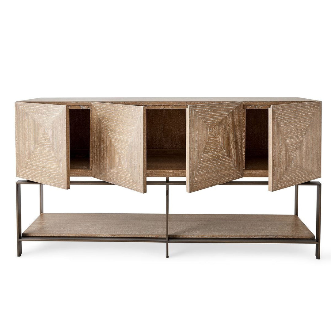Trapezoid 4 Door Cabinet - undefined