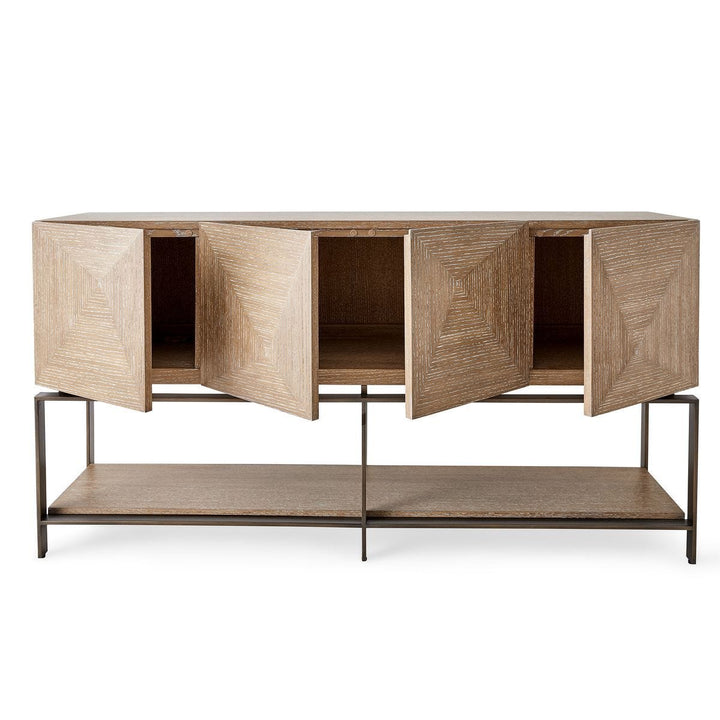 Trapezoid 4 Door Cabinet - undefined