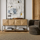 Trapezoid 4 Door Cabinet - undefined