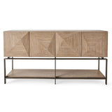 Trapezoid 4 Door Cabinet - undefined