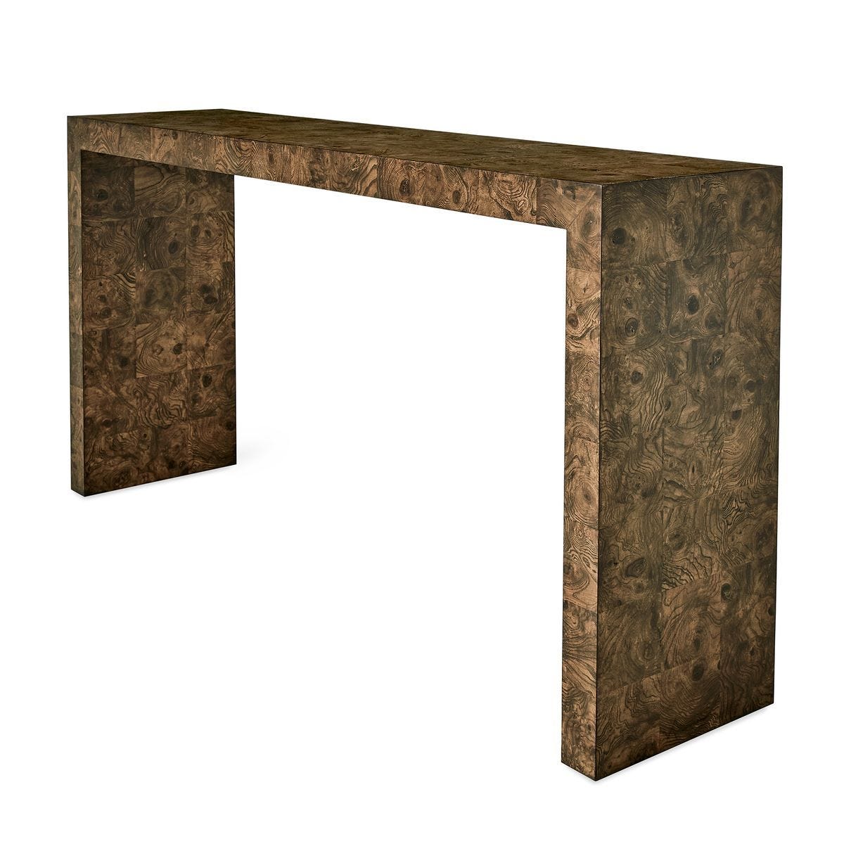 Ingrain Console Table in Cocoa Brown - undefined