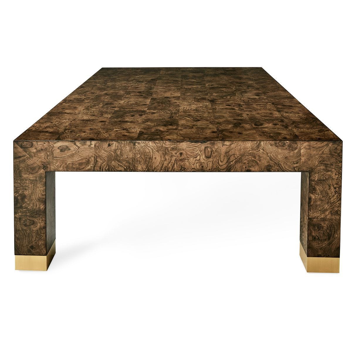 Ingrain Coffee Table in Cocoa Brown - undefined