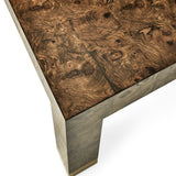 Ingrain Coffee Table in Cocoa Brown - undefined
