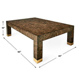 Ingrain Coffee Table in Cocoa Brown - undefined