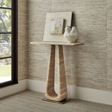 About Turn Console Table in Travertine - undefined