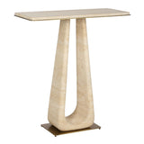About Turn Console Table in Travertine - undefined