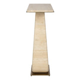 About Turn Console Table in Travertine - undefined