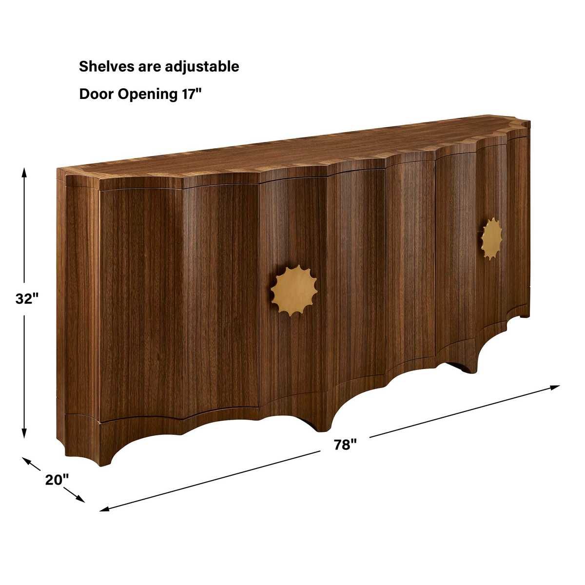 Grand Flute 4 Door Cabinet - undefined