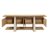 Hewn 4 Door Cabinet - undefined