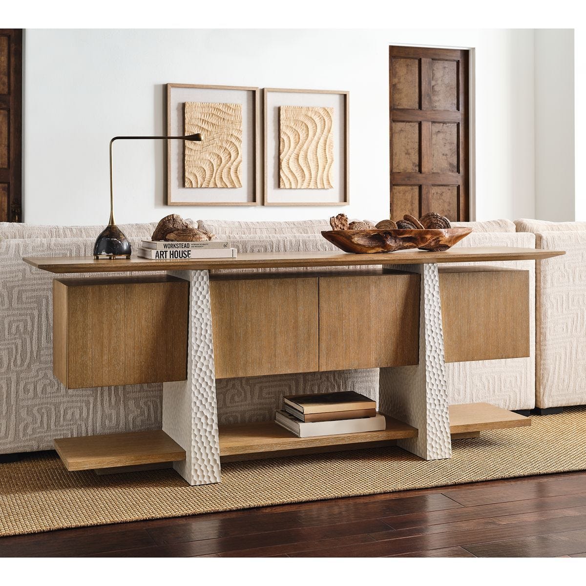 Hewn 4 Door Cabinet - undefined
