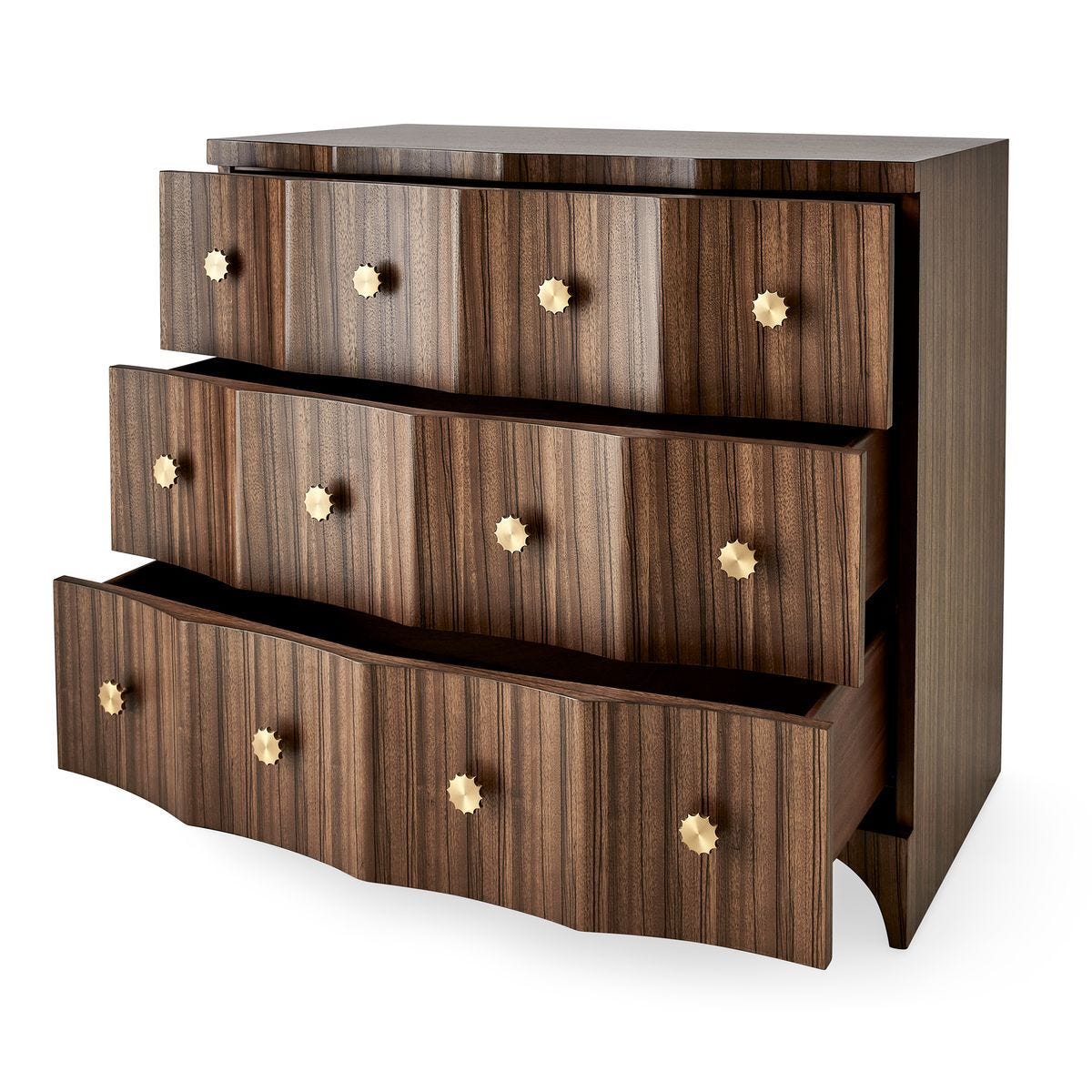 Grand Flute 3 Drawer Chest - undefined