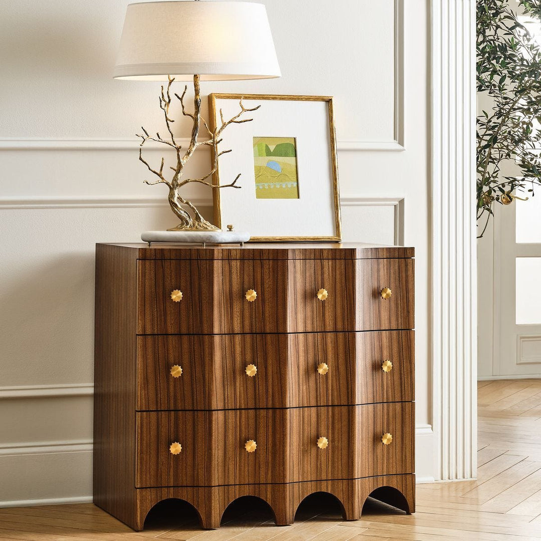 Grand Flute 3 Drawer Chest - undefined