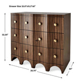 Grand Flute 3 Drawer Chest - undefined
