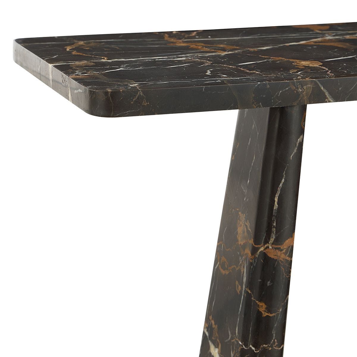 About Turn Side Table in Michelangelo Marble - uttermost