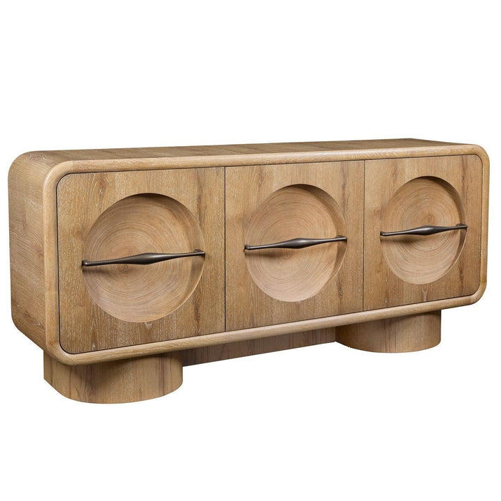 Forest Rings Lighted 3 Door Cabinet - undefined