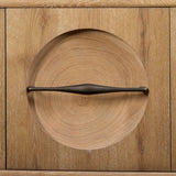 Forest Rings Lighted 3 Door Cabinet - undefined
