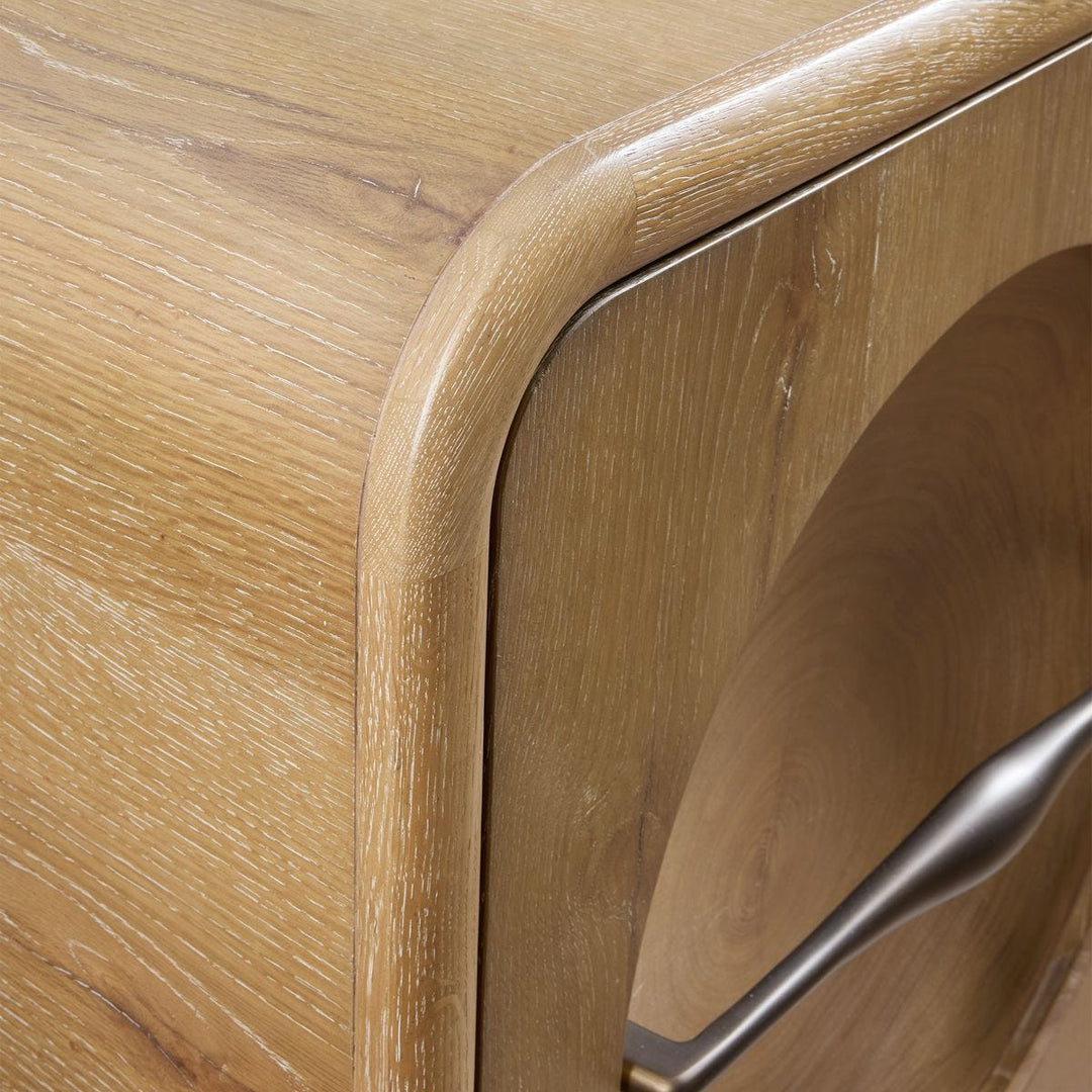 Forest Rings Lighted 3 Door Cabinet - undefined