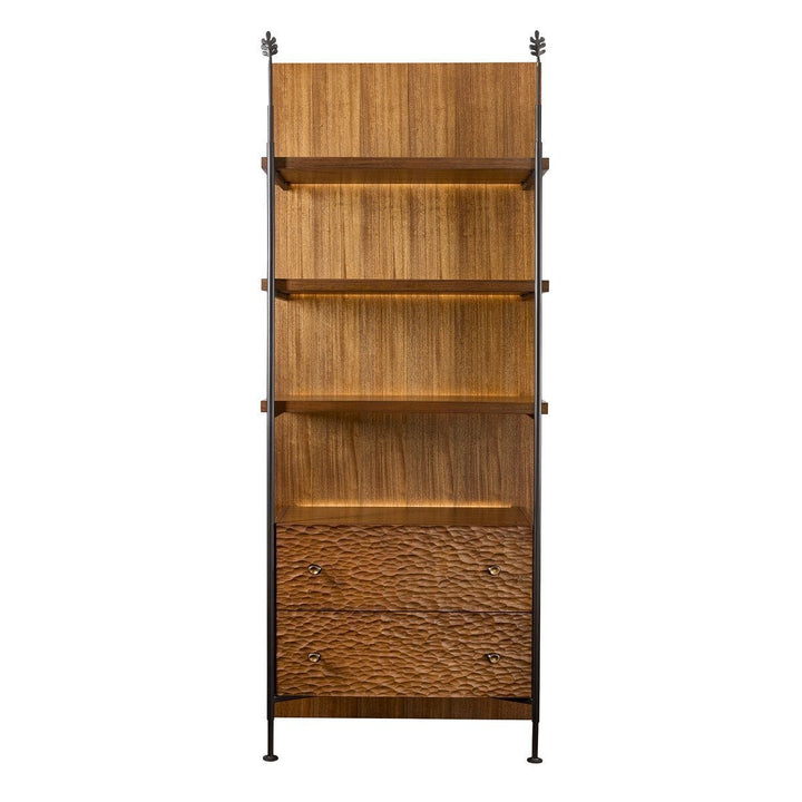 Sapling Lighted Storage Etagere - undefined