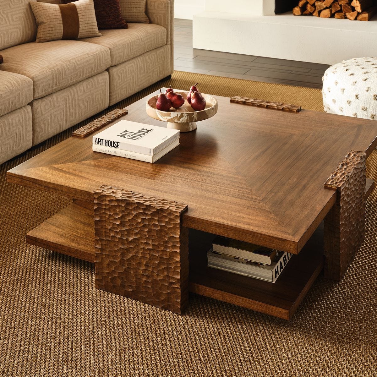 Hewned Joist Coffee Table - undefined