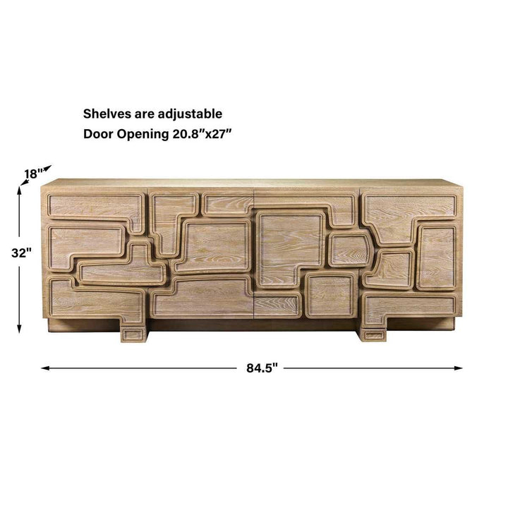 Parcel 4 Door Cabinet - undefined