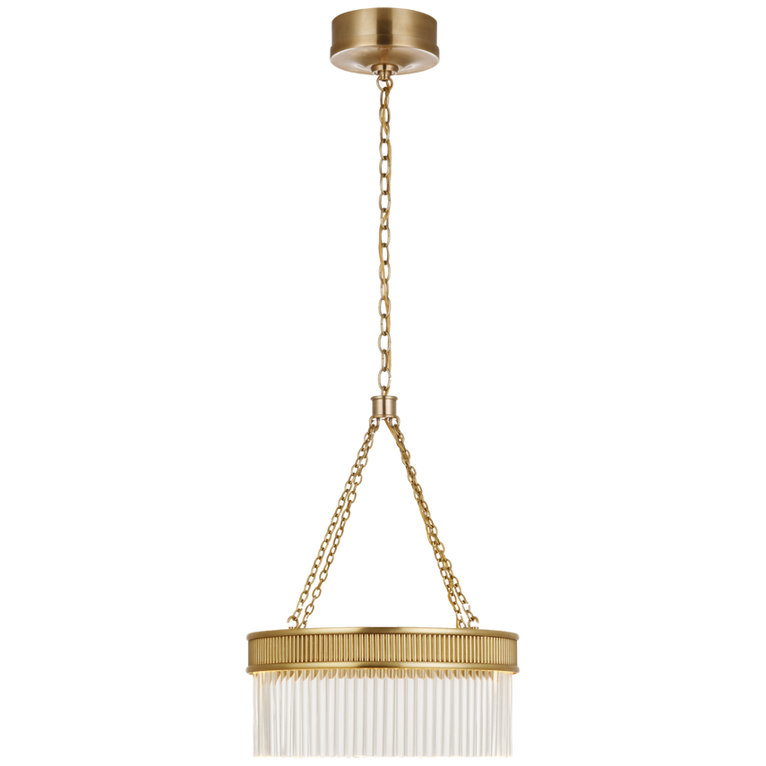 Menil Taklampa – Soft Brass With Crystal Rods