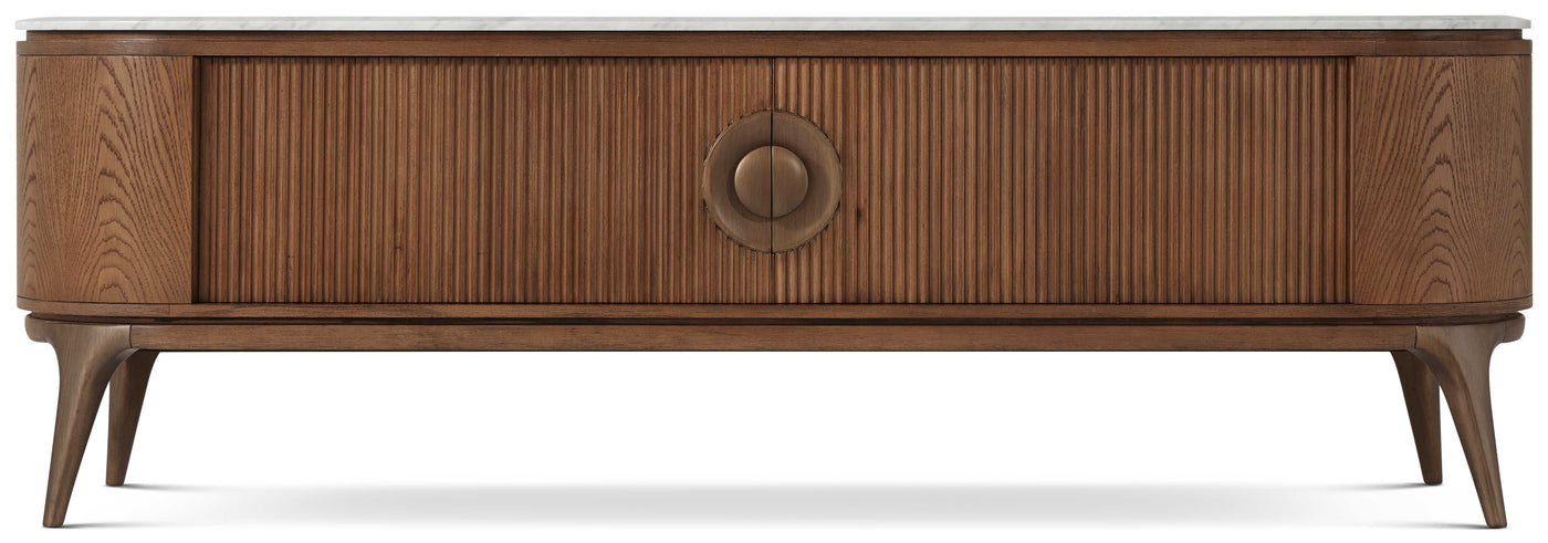 Arena marmor mediabänk i Caribbean Cask