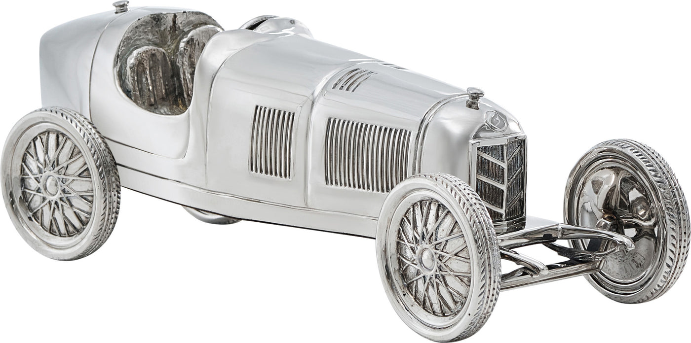 Mille Miglia Mark Car skulptur i mässing