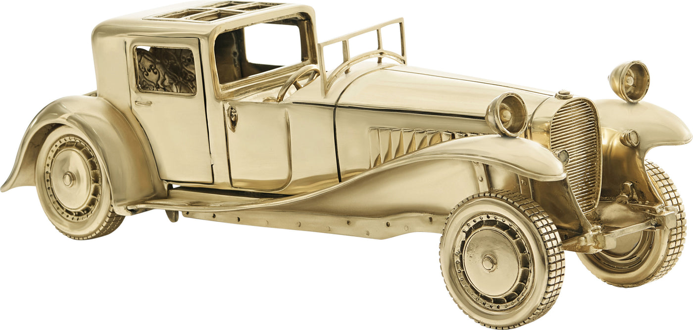 Royale Car skulptur i nickel