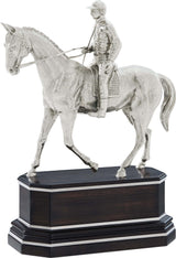 Thoroughbred Horse skulptur i Nickel