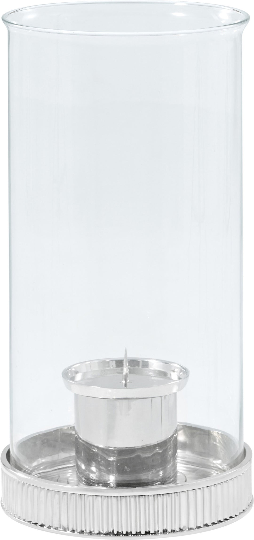 Last Storm of the Season Candleholder in Nickel