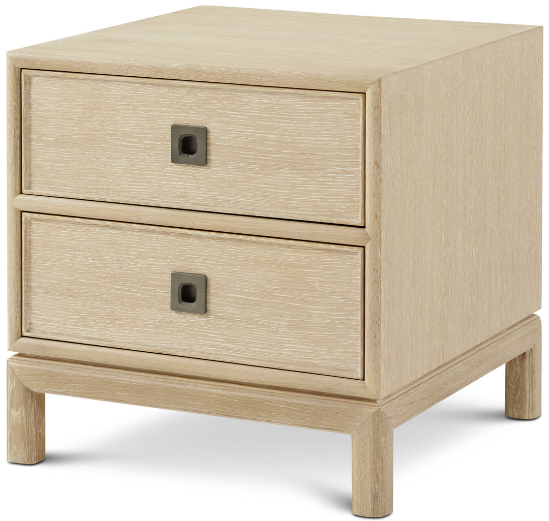 Montauk 2-Drawer Side Table Light