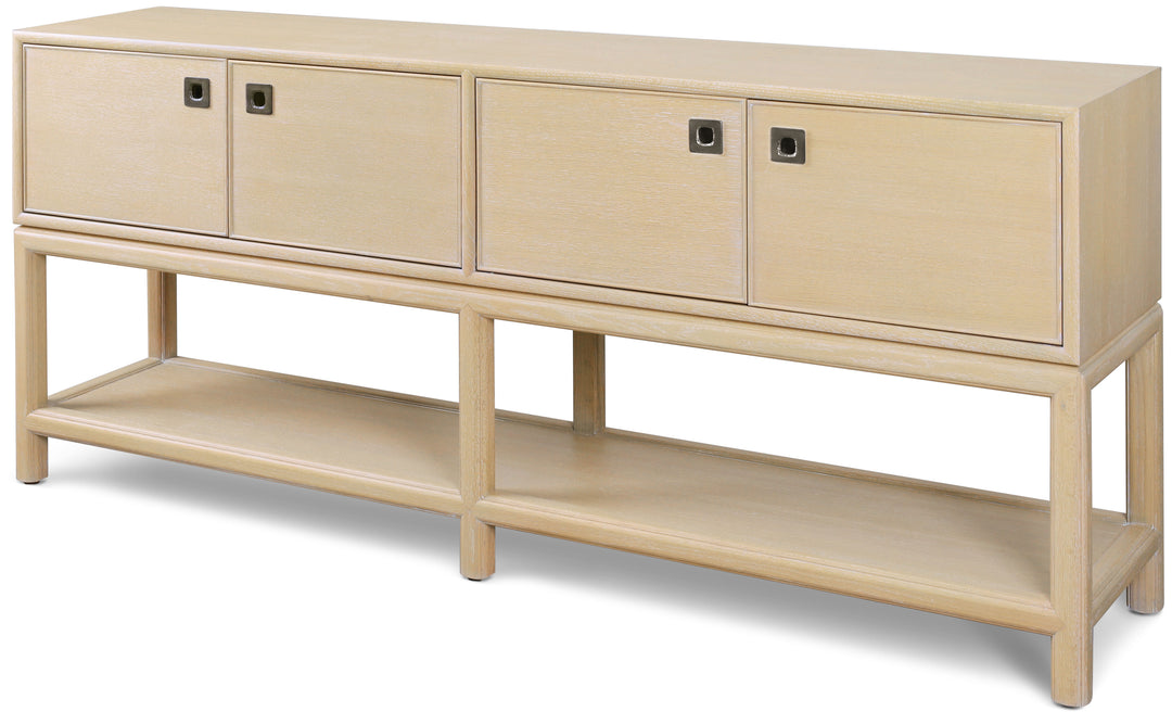 Montauk Storage Console Table in Light