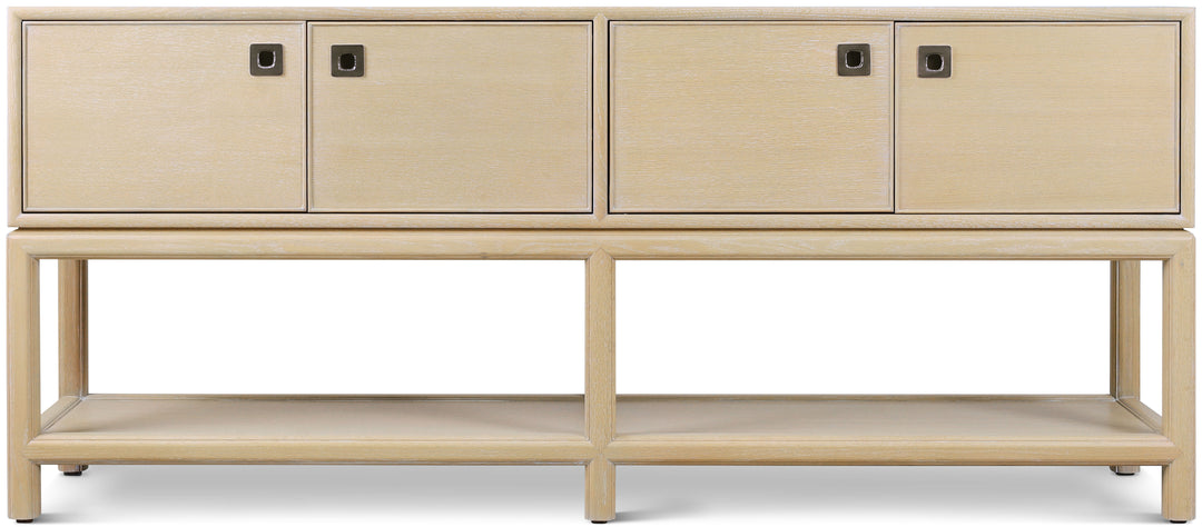Montauk Storage Console Table in Light