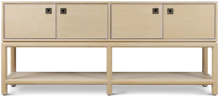 Montauk Storage Console Table in Light