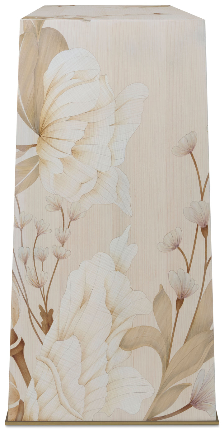 Bouquet Console Table in Buttercream